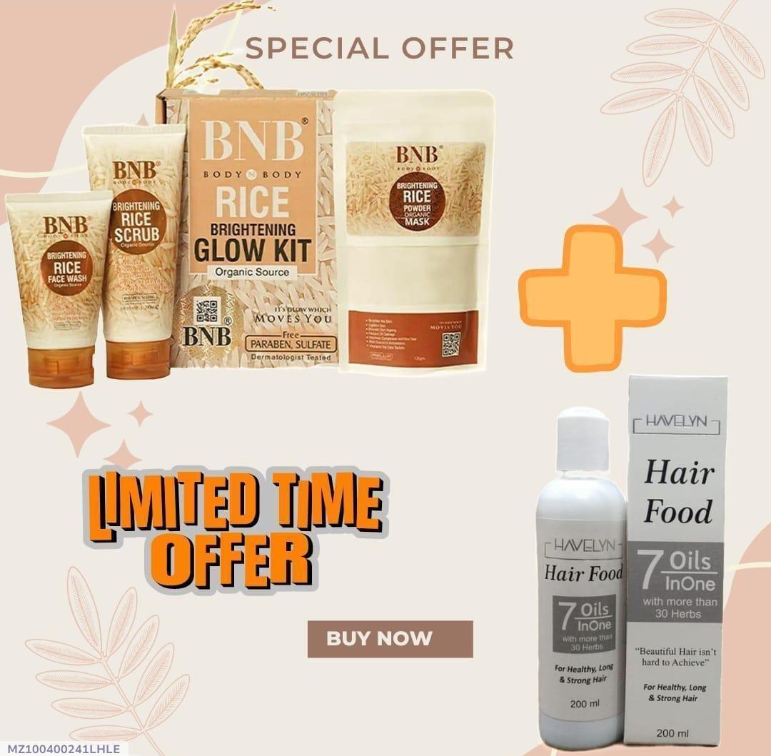 : Ultimate 2 in 1 Skincare & Haircare Bundle - 2 Pcs