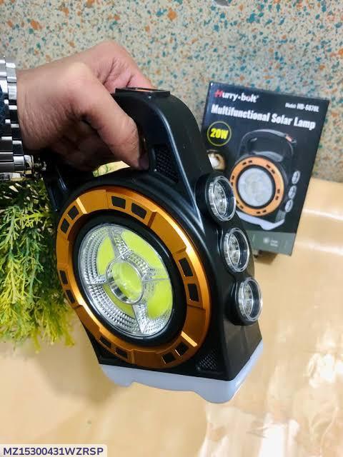 : Solar Powered Rechargeable LED Camping Lantern