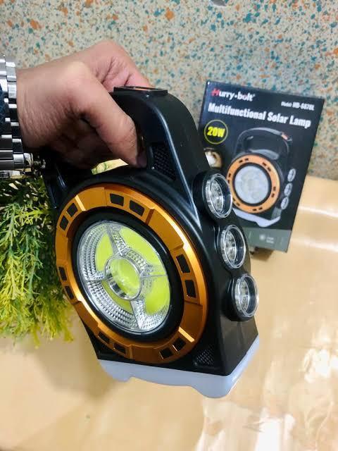 : Solar Powered Rechargeable LED Camping Lantern