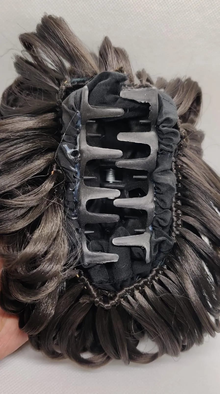 New catcher Nag stone jura bun wig-Natural Color