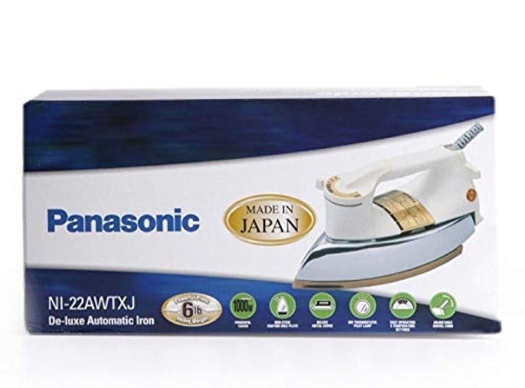 De-Luxe Automatic Dry Iron NI-22AWTXJ, 6.0LBS
